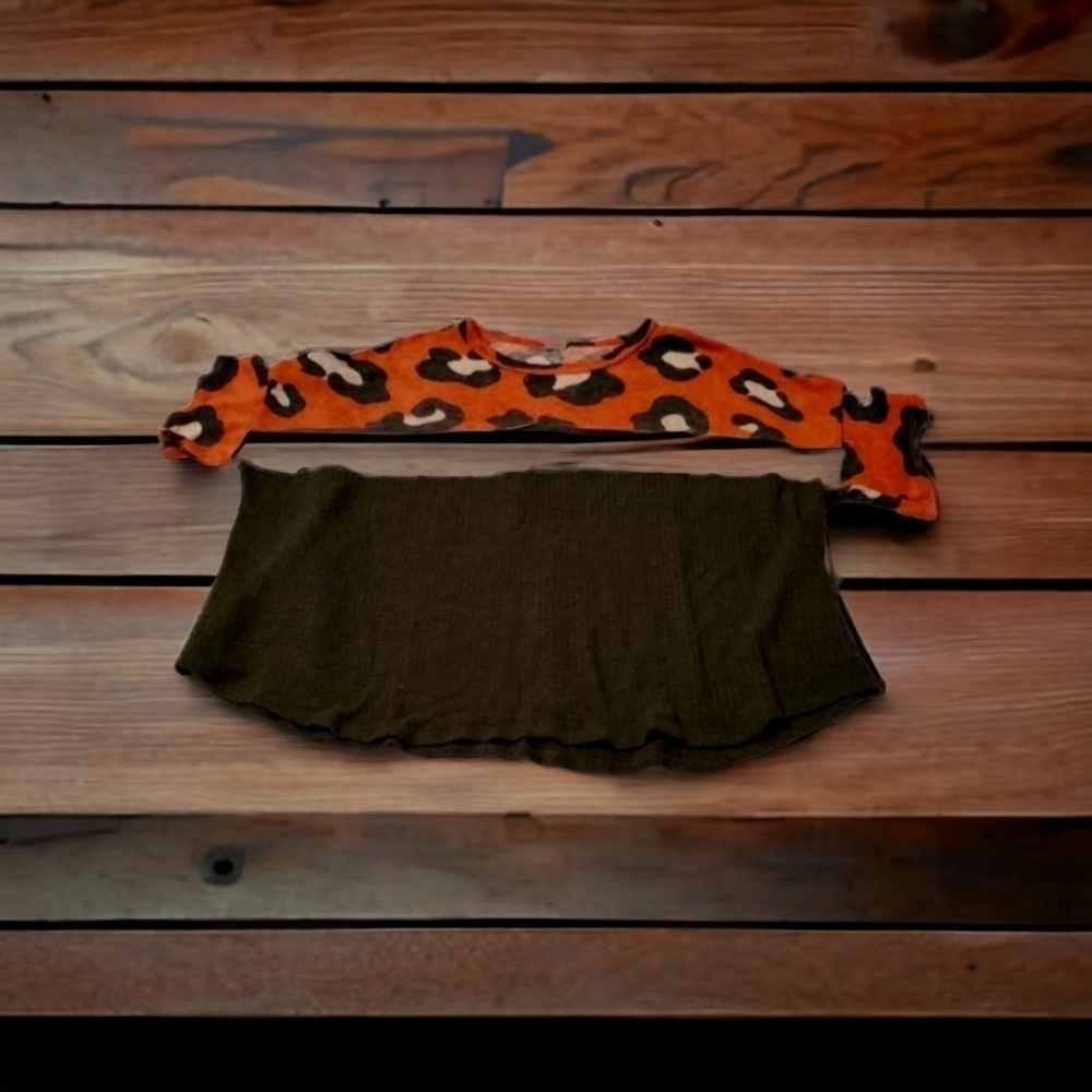 7th Roy Leopard Print Top - Picture 3 of 7